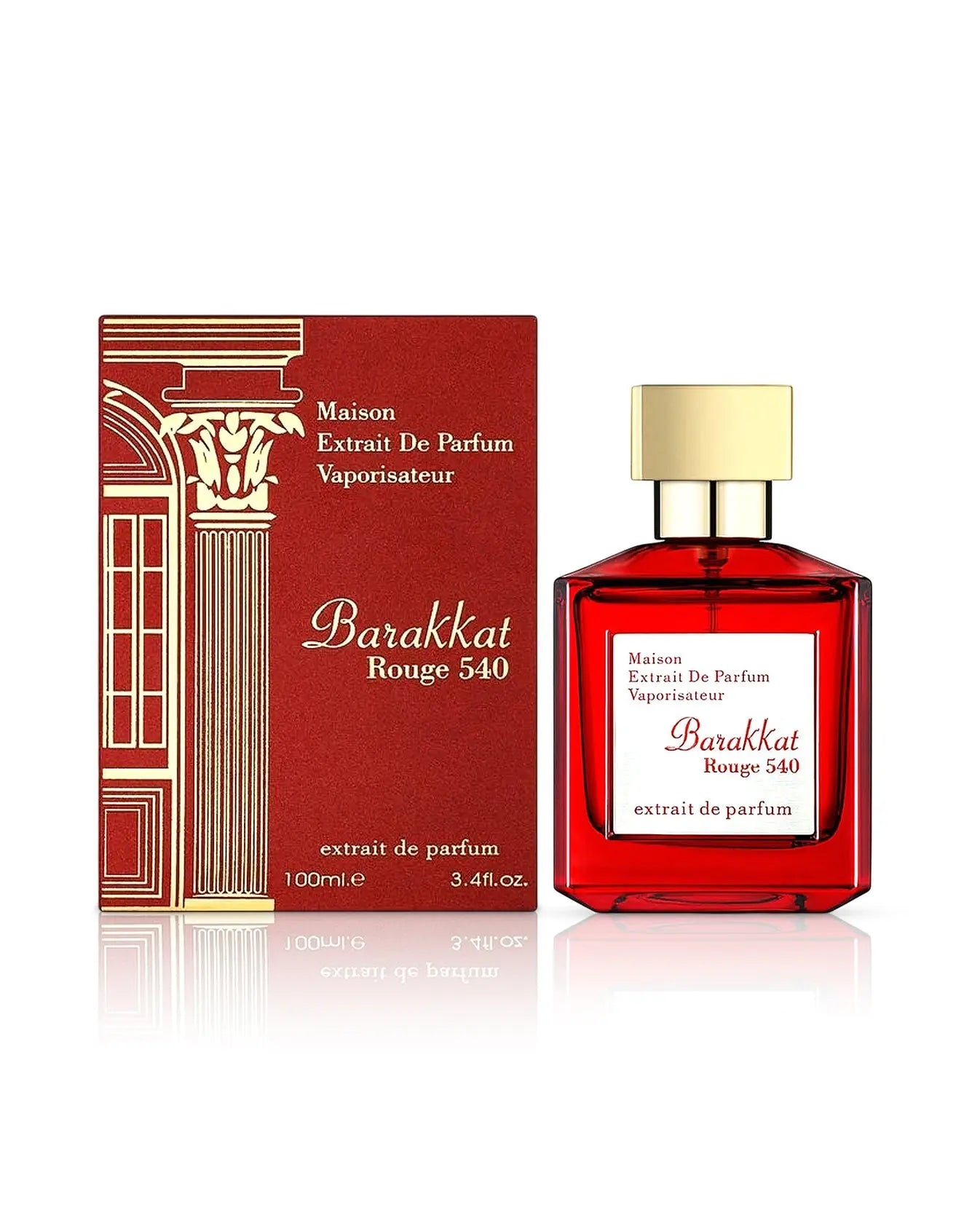 BARAKKAT ROUGE 540 Inspiration : Baccarat Rouge 540 - Maison Francis Kurkdjian